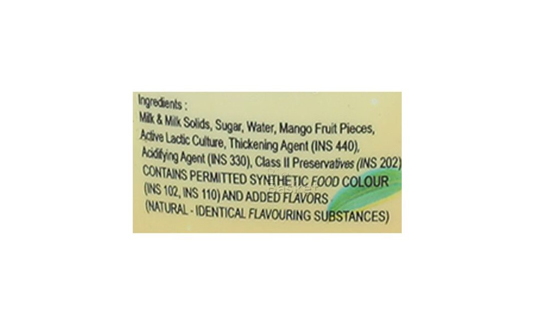 Milky Mist Fruit Yogurt Mango    Pack  115 grams